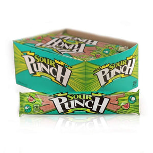 Sour Punch Straws - watermelon 2oz X 24 Units