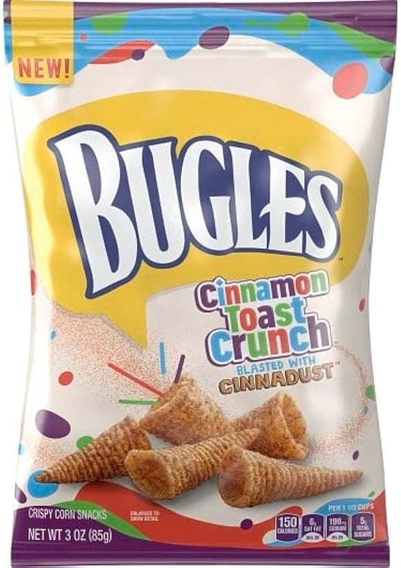 Bugles Cinnamon Toast Crunch 3Oz X 6 Units