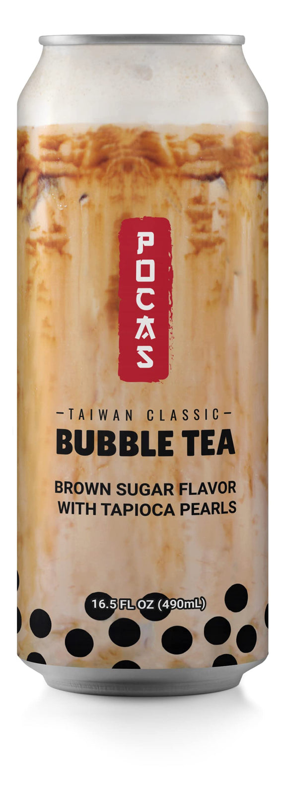Pocus Bubble Tea Brown Sugar 16.5oz X 24 Units (shipping included)