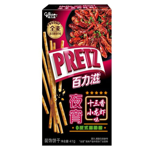 Glico Pretz Sticks - 13 Spice Crayfish Flavor 1.4oz X 36 Units