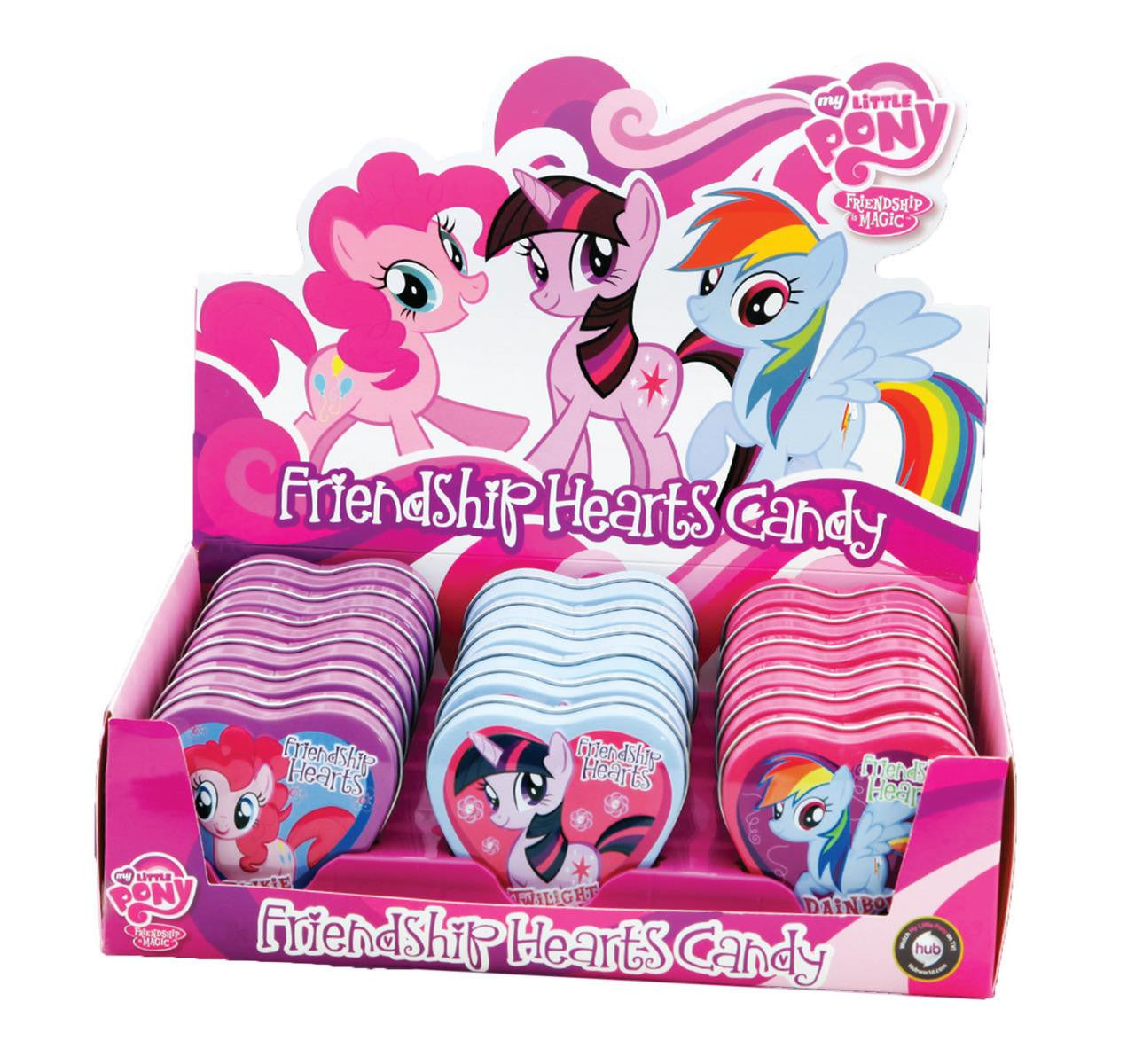 Boston America - My Little Pony Friendship Hearts Tin X 18 Units