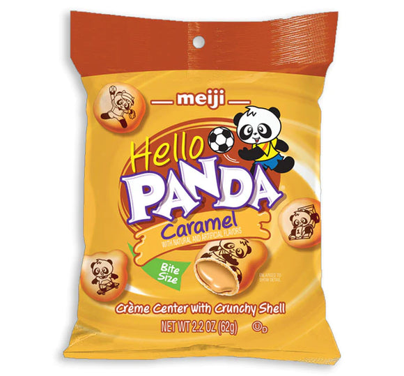 Meiji Hello Panda Caramel 2.2oz X 6 Units