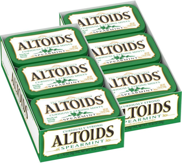 Altoids Mints Spearmint 1.76oz X 12 Units
