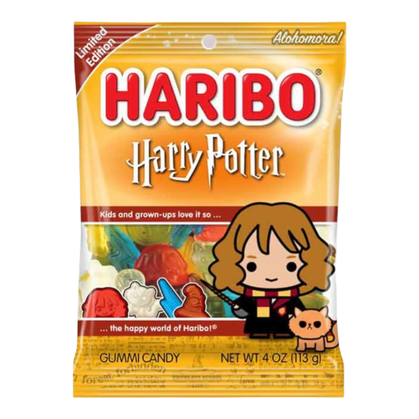 Haribo Hermine Granger Limited Edition - Peg Bag 4oz X 12 Units