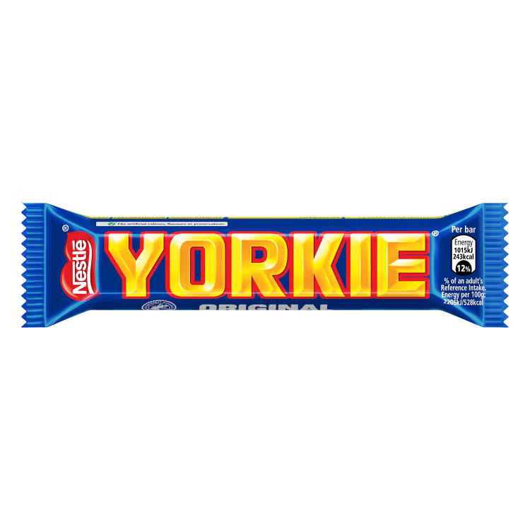 UK Yorkie Milk Chocolate bar 46g X 24 Units