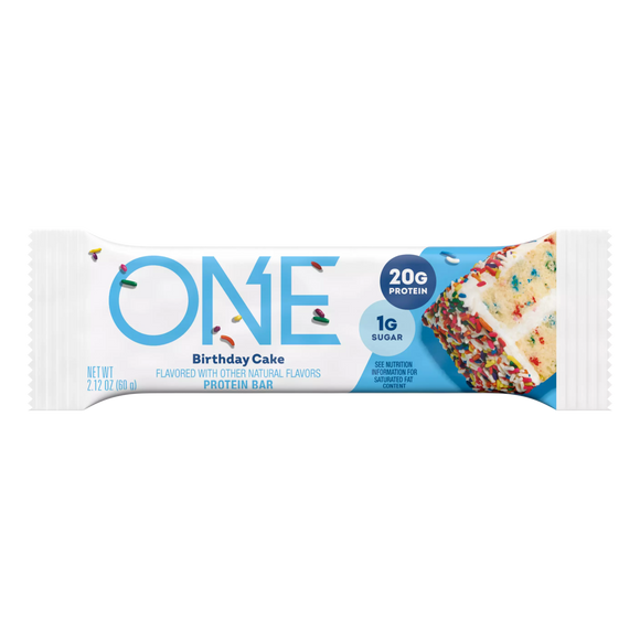 One - Birthday Cake Protein Standard Bar 2.12oz X 12 Units