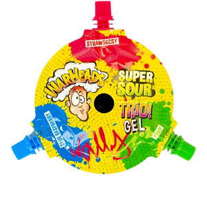 UK Warheads Super Sour Gel Trio Wheel 51g X 24 Units