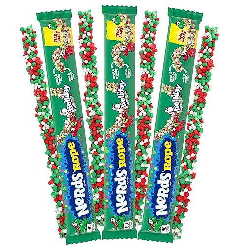 Nerds Holiday Ropes (.92oz X 24 Units) X 3 Pack // Exp August 2024