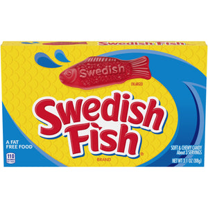 Swedish Fish Red Theater Box 3oz X 12 Units