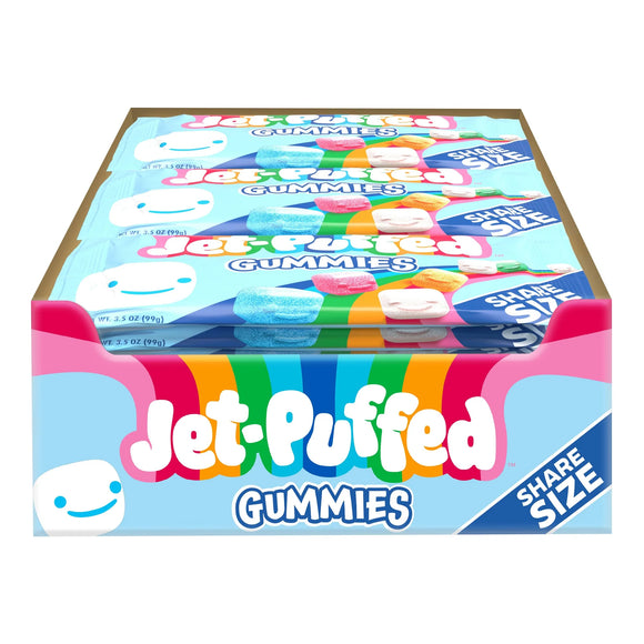 Jet-Puffed Gummy Share Pack 3.5oz X 12 Units