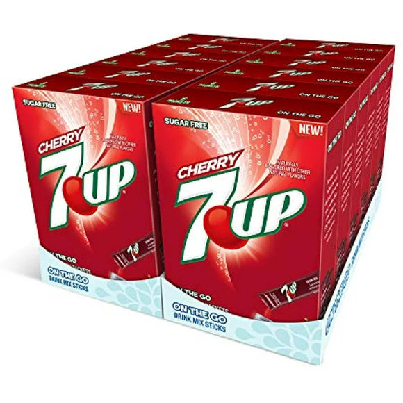 Singles to Go - 7UP - Cherry (6 Pack) X 12 Units