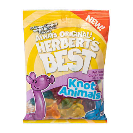 Herberts Best Knot Animals Peg Bag 3.5oz X 12 Units