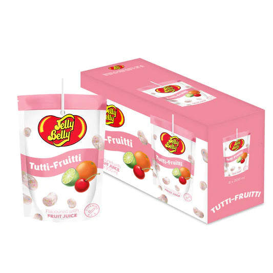 Jelly Belly Pouch Drink Tutti Frutti 200ml X 8 Units