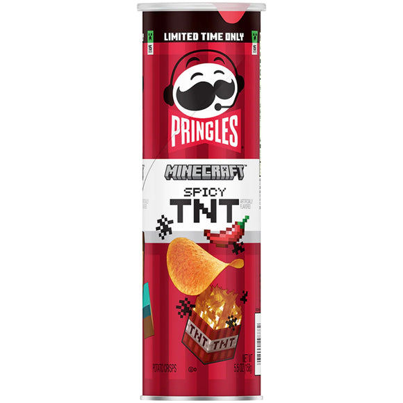 Pringles Minecraft Spicy TNT Chips 158g X 14 Units