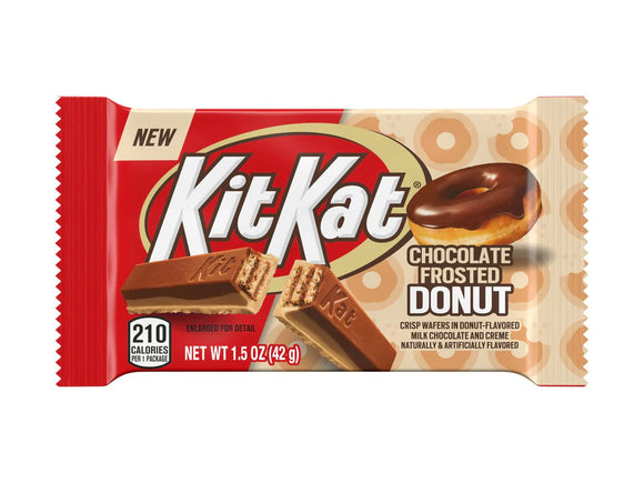 Kit Kat Chocolate Frosted Donut Standard Size 1.5Oz X 24 Units