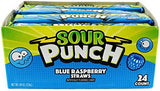 Sour Punch Straws - Blue Raspberry 2oz X 24 Units