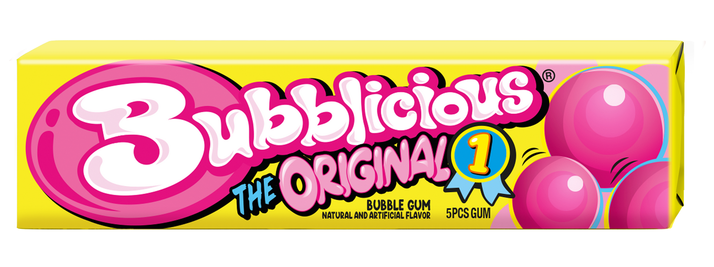 Bubblicious Original Bubble gum X 18 Units