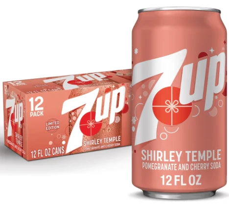 7Up Sherley Temple 355ml X 12 Units