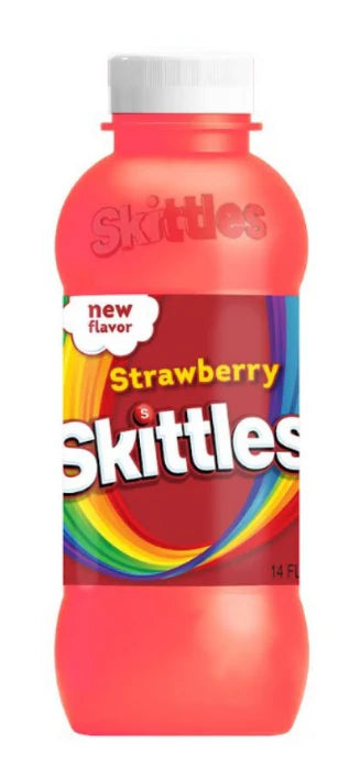 Skittles Strawberry Fruit Drink 14oz X 12 Units (Shipping Included)