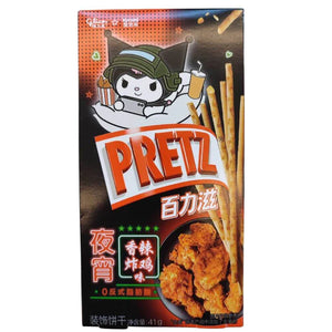 Glico Pretz Sticks - Spicy Fried Chicken Flavor 1.4oz X 36 Units