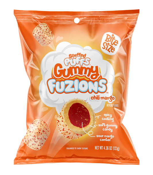 Stuffed Puffs Fuzions Chili Mango 4.36oz X 8 Units