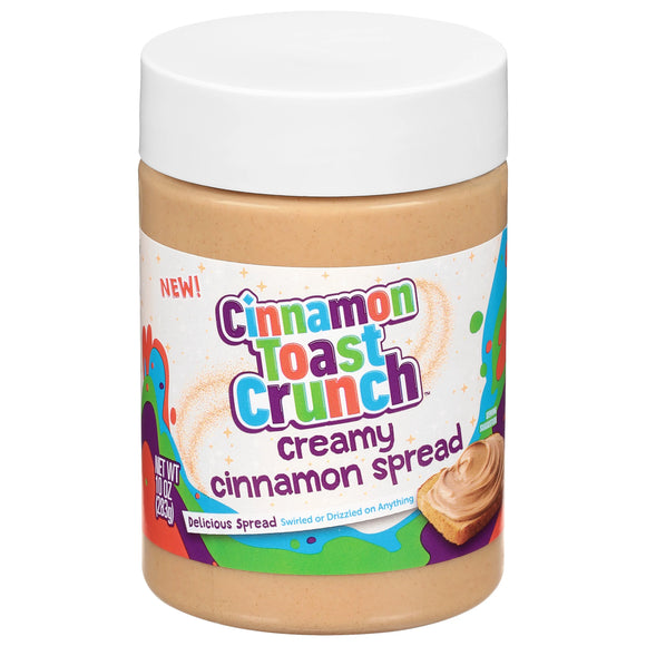 Cinnamon Toast Crunch Creamy Spread 10oz X 6 Units