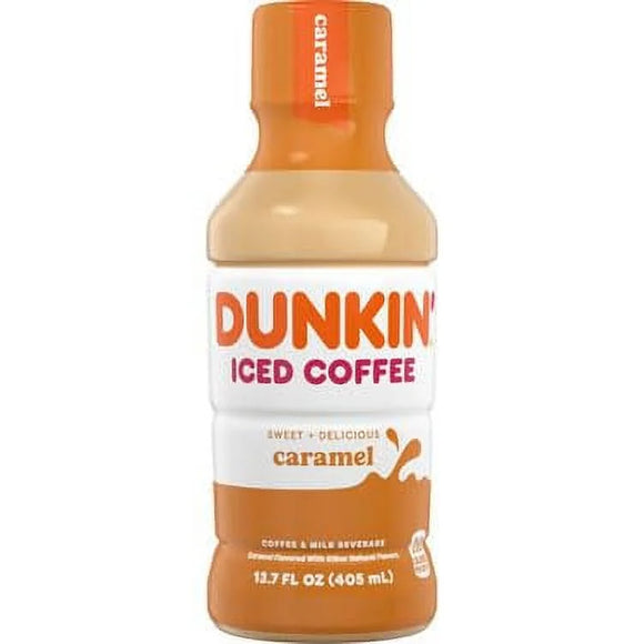 Dunkin Iced Coffee - Caramel 405ml X 12 Units