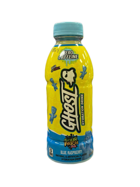 Ghost Hydration Drink Sour Patch Blue Raspberry 500ml X 12 Units