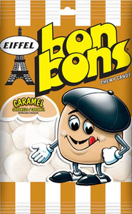 Eiffel Bonbons Chewy Candy Caramel Peg Bags 4oz X 12 Units