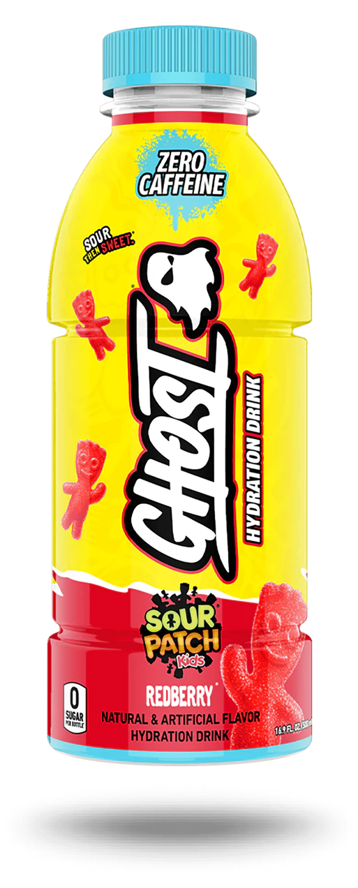 Ghost Hydration Drink Sour Patch Redberry 500ml X 12 Units (shipping included)