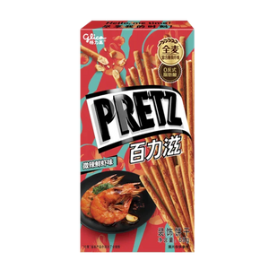 Glico Pretz Sticks - Slightly Spicy Shrimp Flavor 2.29oz X 36 Units