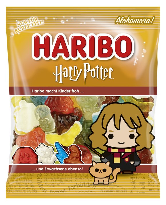 Haribo Hermine Granger Limited Edition - Peg Bag 5.64oz X 40 Units