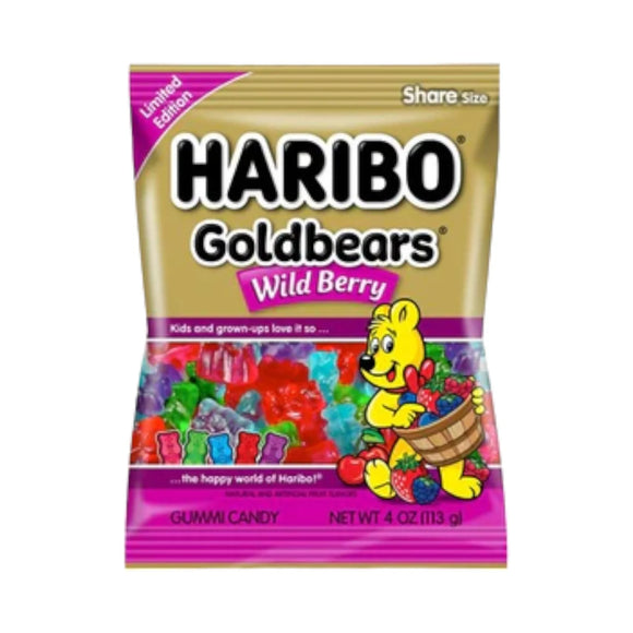 Haribo Gold Bears Wild Berry 5oz X 12 Units