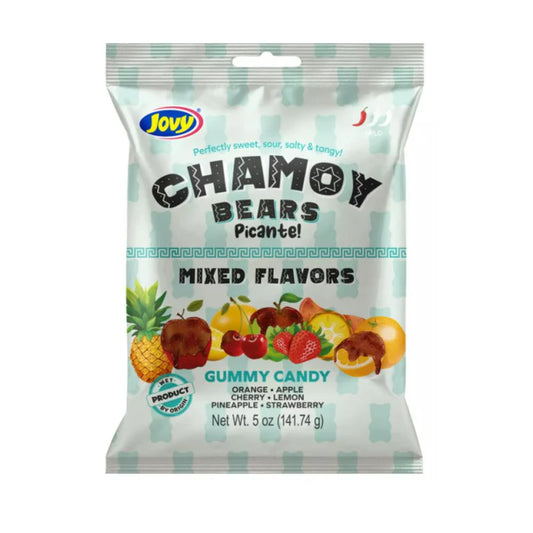 Jovy Chamoy Gummy Bears Peg Bag 5oz X 12 Units