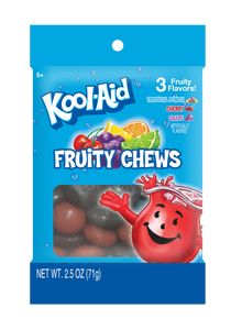 Kool-Aid Fruit Chews Peg Bag 2.5oz X 12 Units