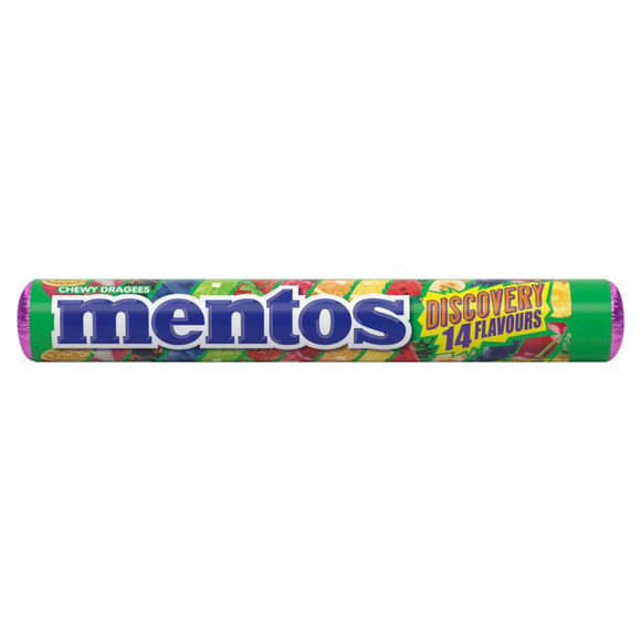 UK Mentos Discovery Roll 38g X 40 Units