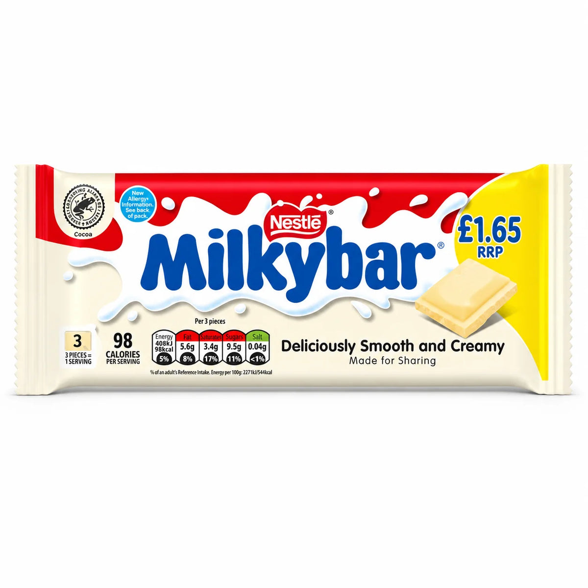 UK Nestle Milkybar 90g X 20 Units