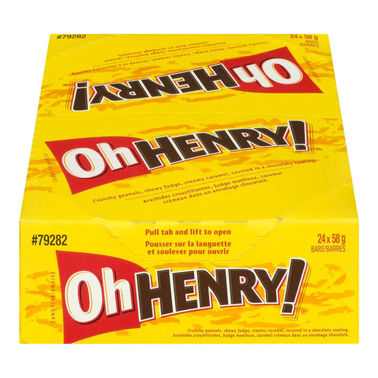 Oh Henry! Crunchy Peanut Bar 1.5oz X 24 Units