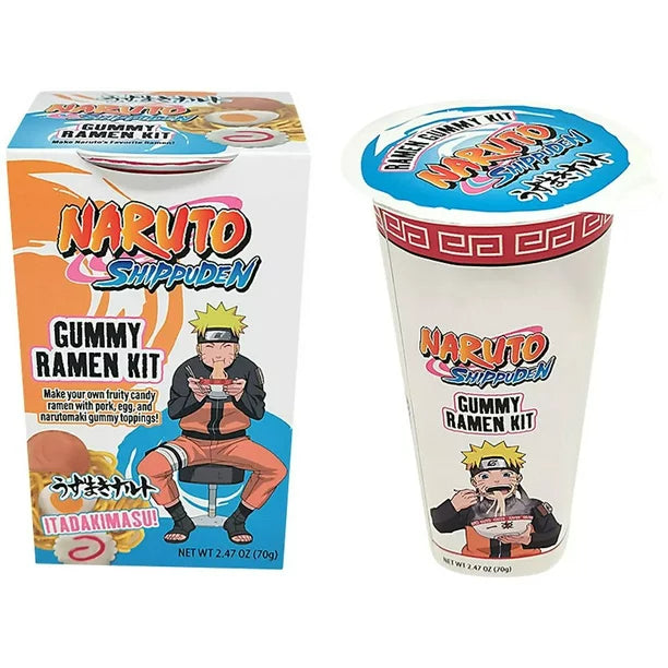 Boston America- Naruto Shippuden Gummy Ramen Kit 2.1oz X 6 Units