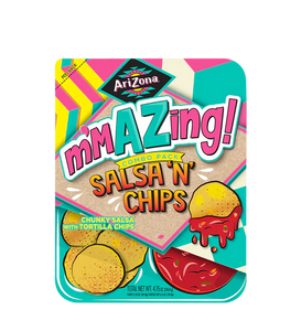 Arizona Salsa 'N' Chips 4.75oz X 12 Units