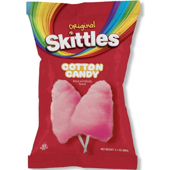 Skittles Cotton Candy 3.1oz X 12 Units (No Extra Shipping)