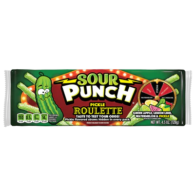 Sour Punch Pickle Roulette 4.5Oz X 12 Units