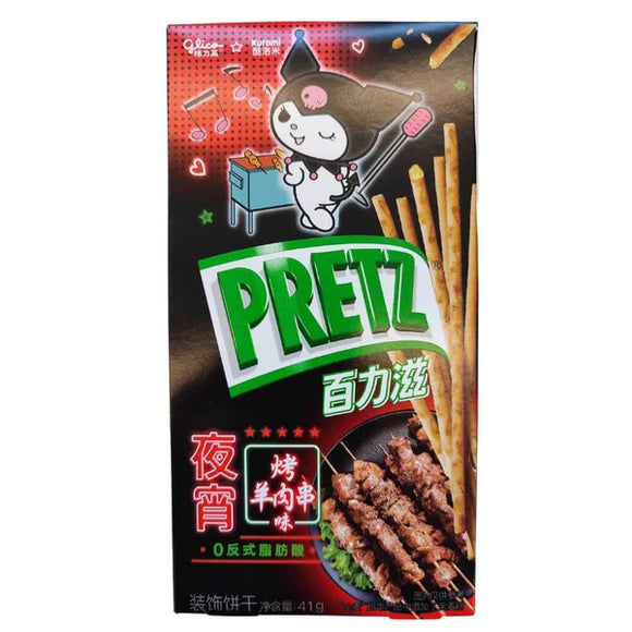 Glico Pretz Sticks - Roasted Lamb Flavor 1.4oz X 36 Units