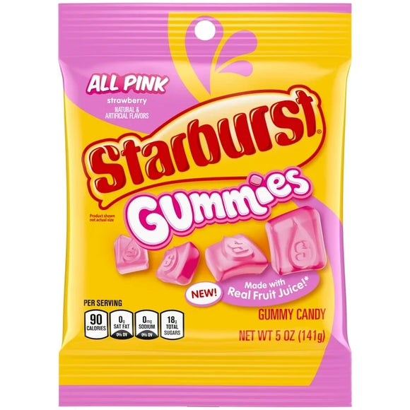Starburst All Pink Peg Bag 5oz X 12 Units
