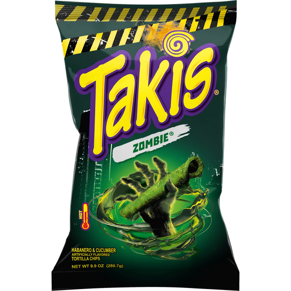 Takis Zombie 9.9oz X 12 Units // BB 24 Jan 2024