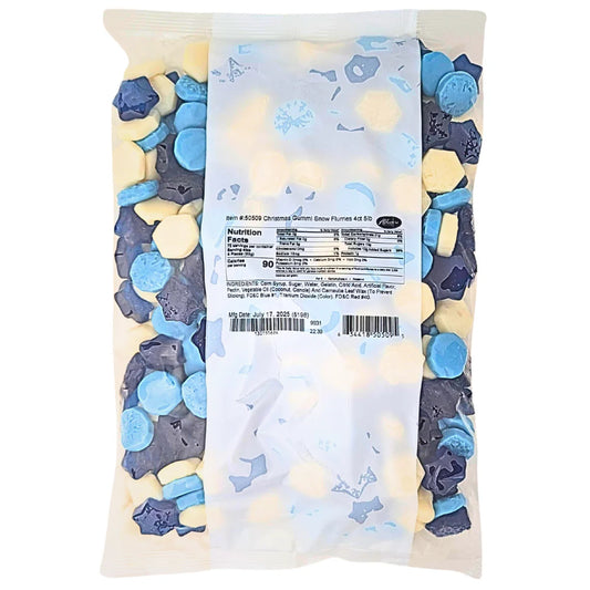 Albanese Snowflake Gummies 5lb X 1 Unit