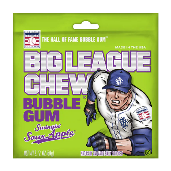 Big League Chew Sour Apple 12 Units