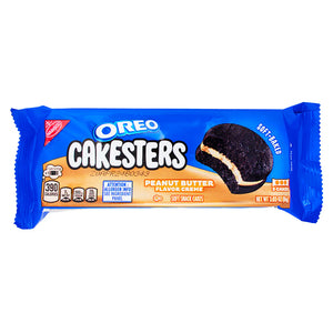 Oreo Cakesters 3 Pack Peanut Butter 3.030z X 8 Units