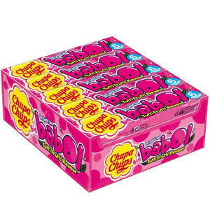 Uk Chupa Chups Big Babol Bubble Gum Tutti Frutti 27.6G X 20 Units