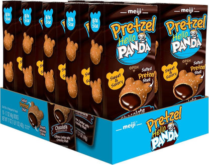 Meiji Hello Panda Pretzel Chocolate 1.7oz X 10 Units